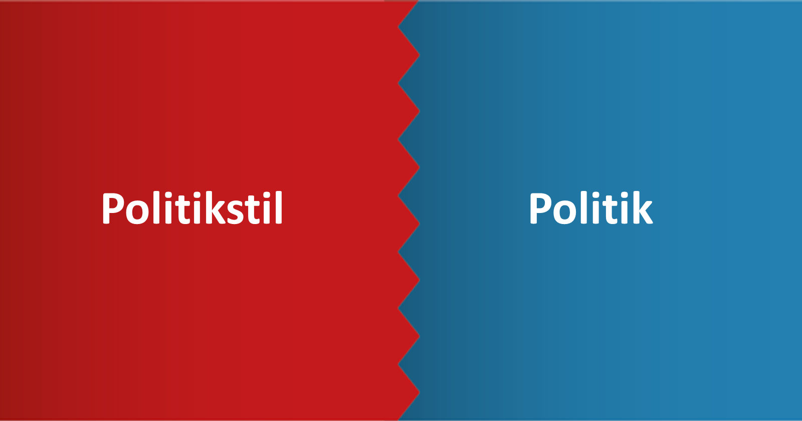 Stil oder Politik?