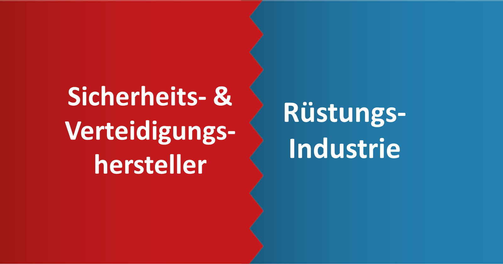 Wir produzieren Sicherheit