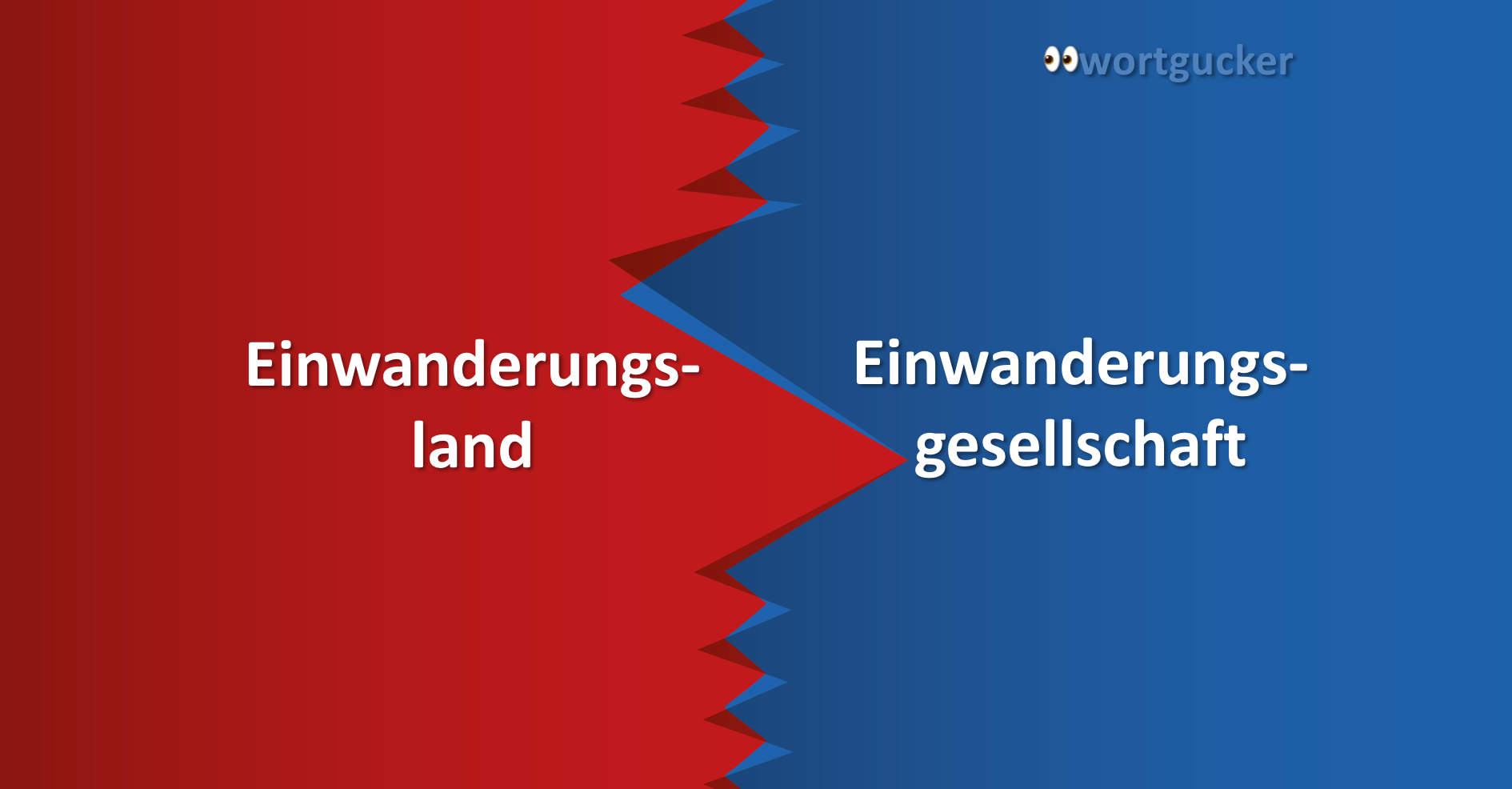 Ein Land voller Einwanderer...