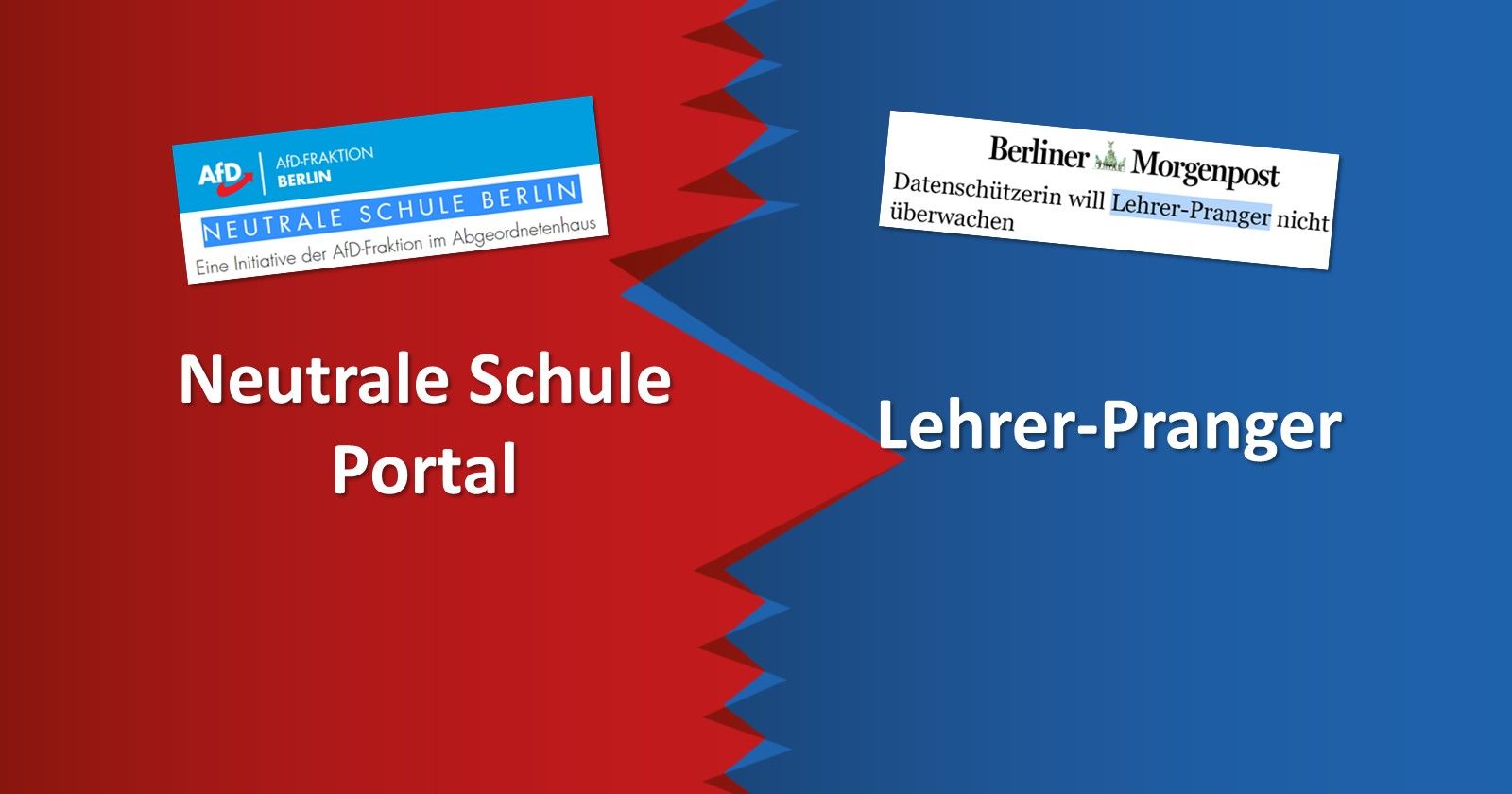 Das Neutrale Schule Portal der AfD