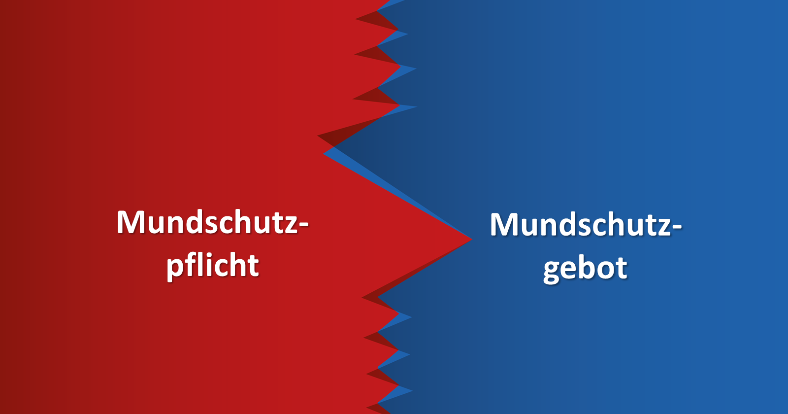 Mundschutzgebot statt Mundschutzplicht?