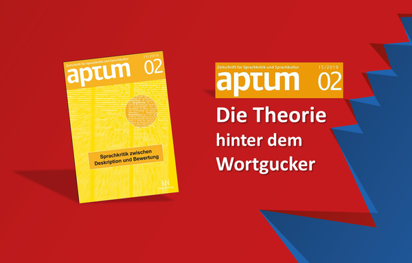 Wortgucker Beitrag in aptum - Zeitschrift für Sprachkritik und Sprachkultur